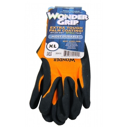 Lfs Glove Wonder Grip Extra Tough Garden Gloves Extra Large Sienna WG510XL 001577